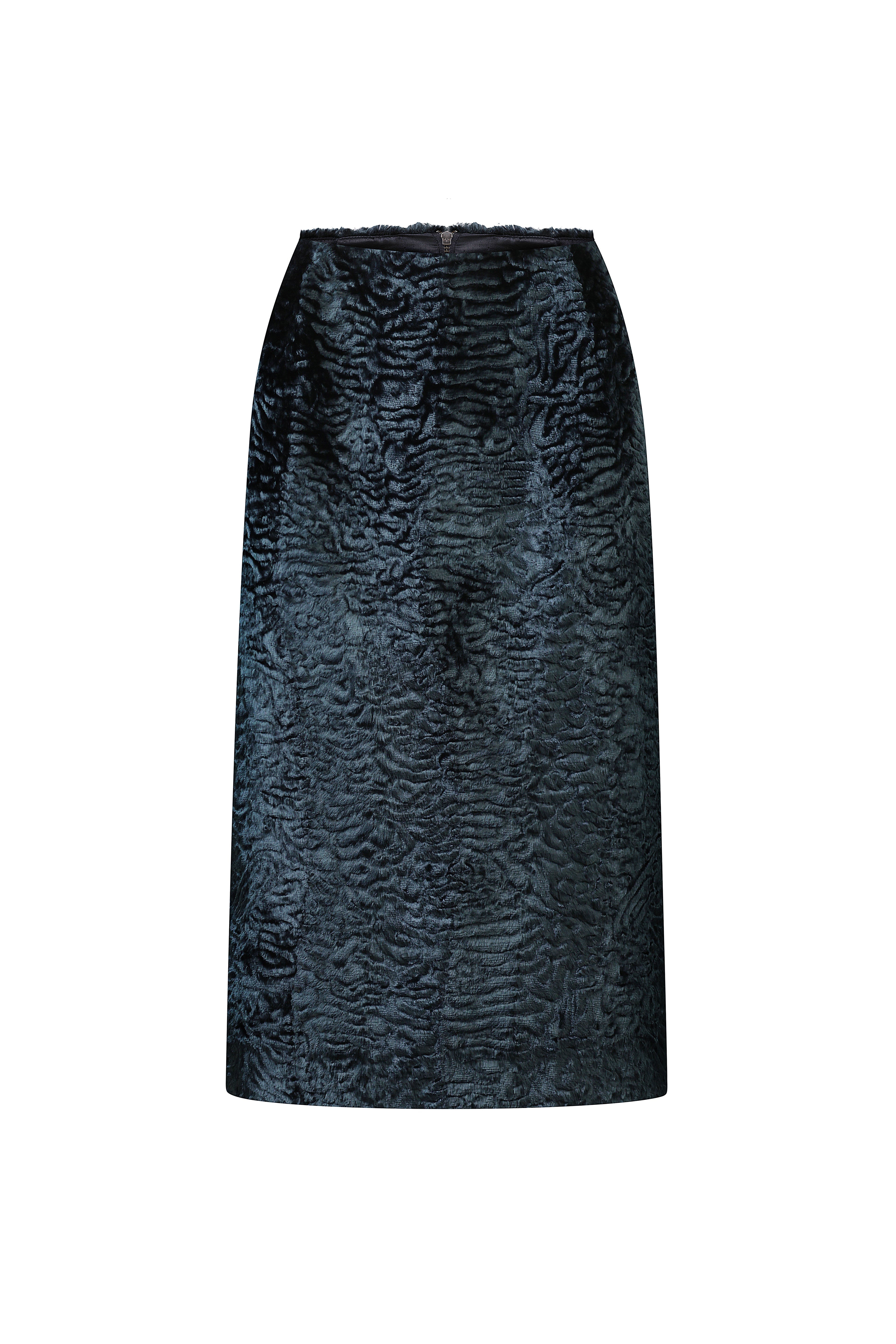 Kira fur skirt
