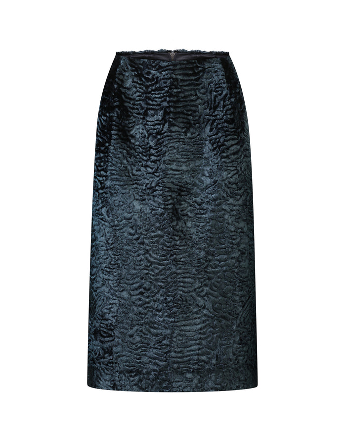 Kira fur skirt