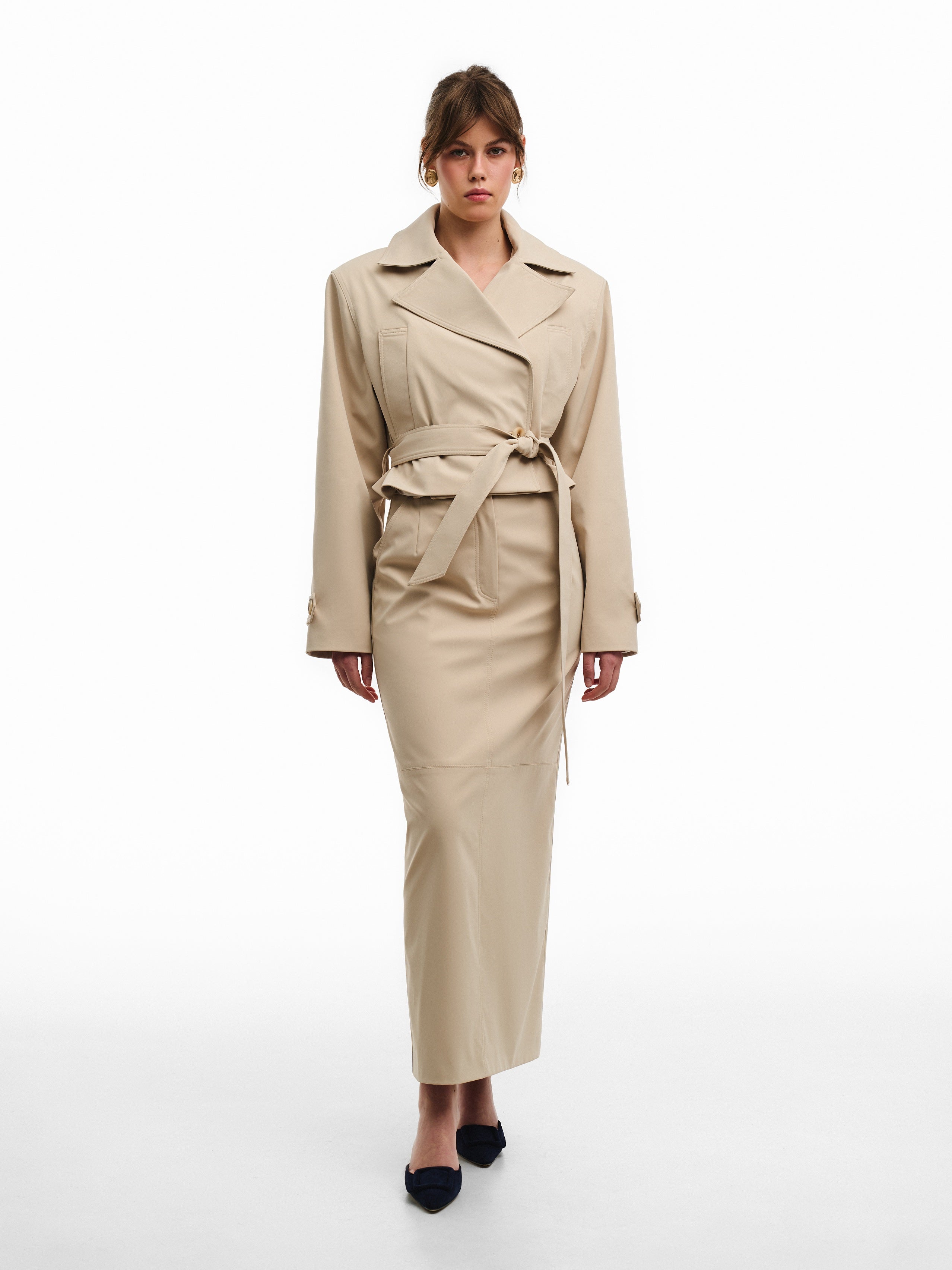 Harper trench coat