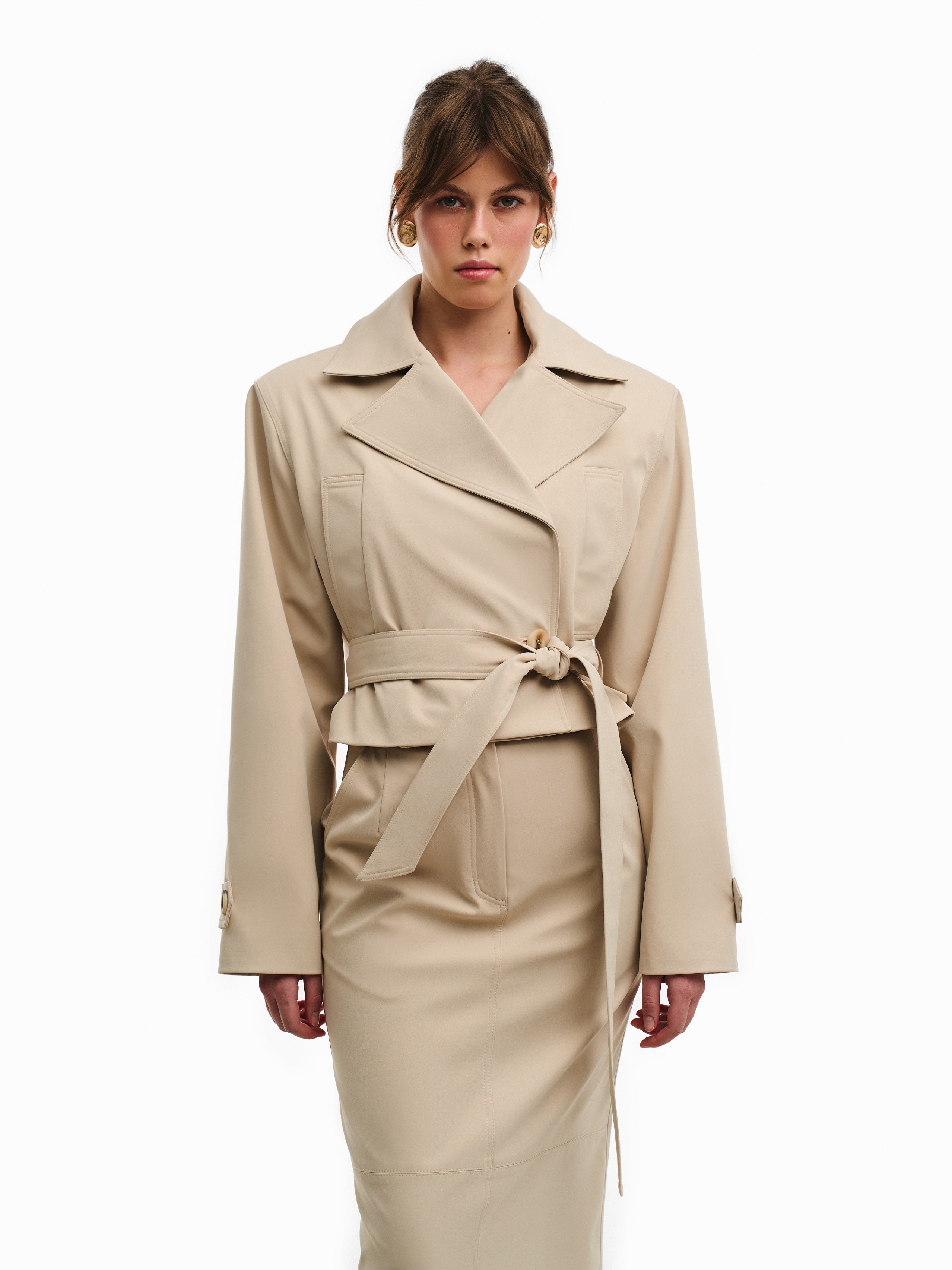 Harper trench coat
