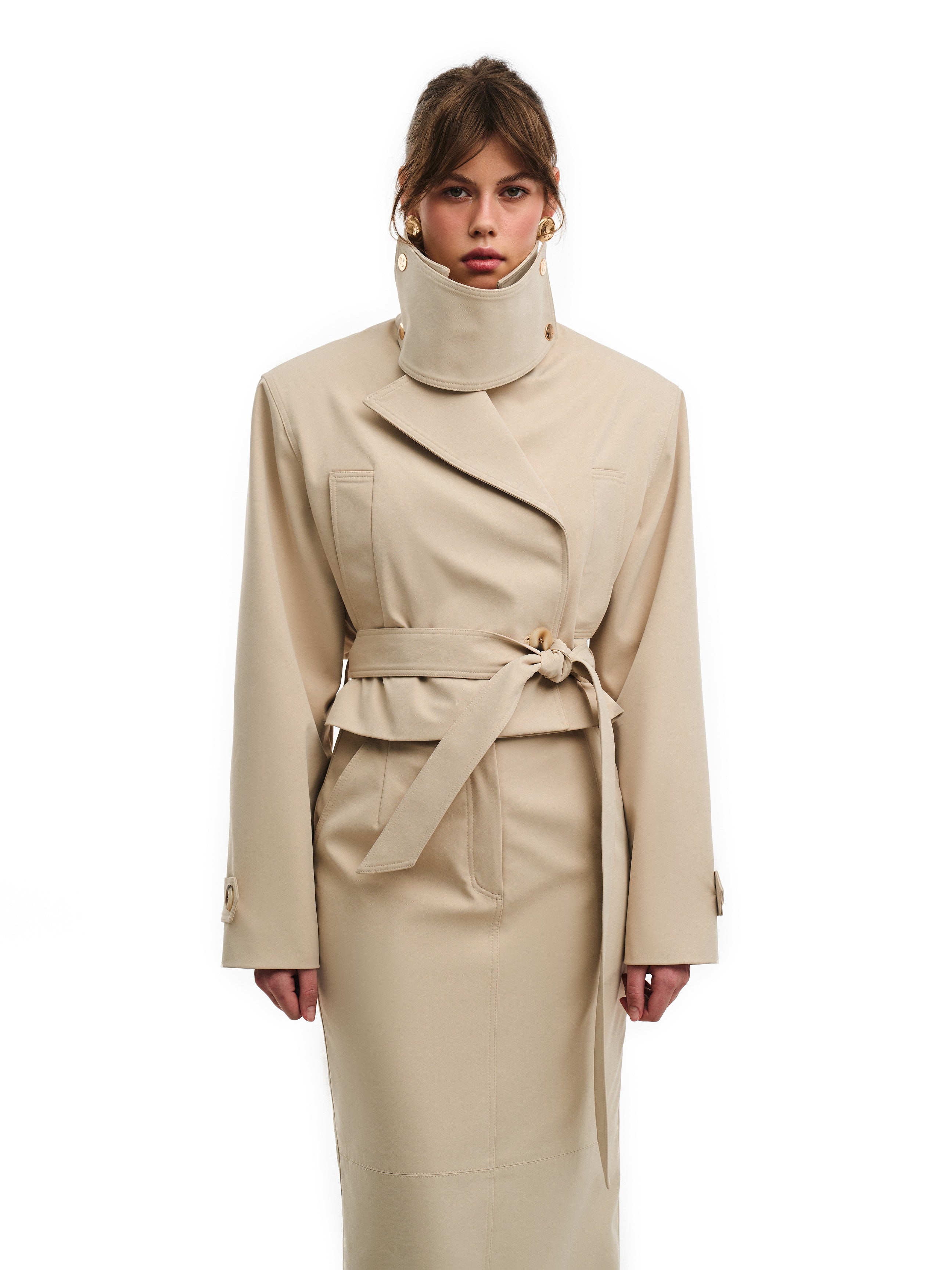 Harper trench coat