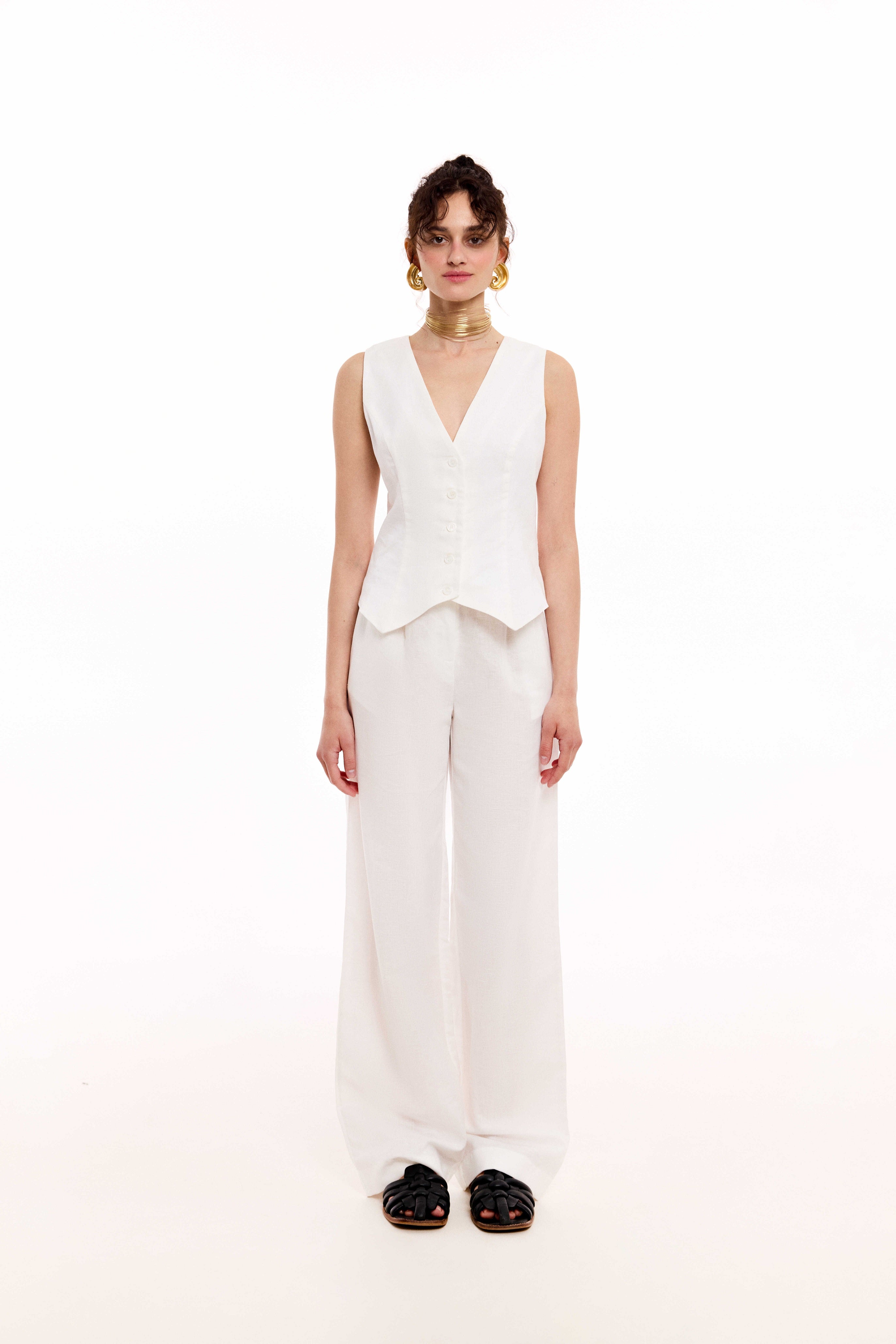 Solomia palazzo pants